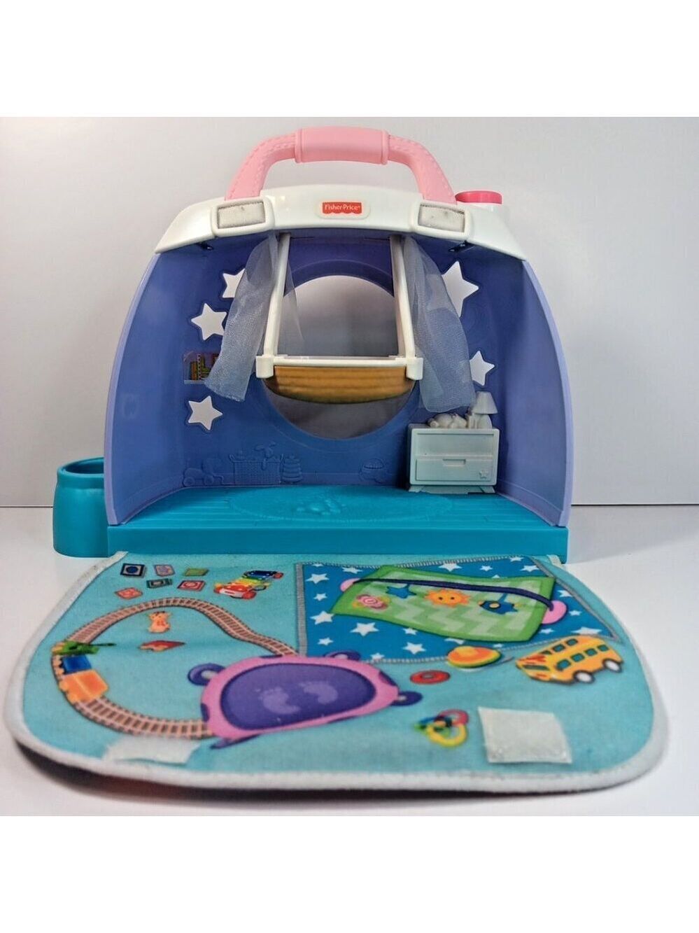 Fisher Price Little People Babies Cuddle'n Play Nursery Playset See Description